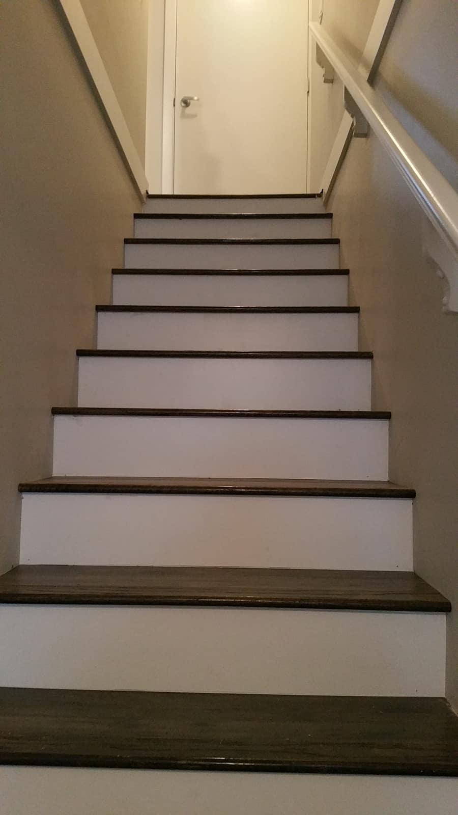 Hardwood stairs installed in a Kitsilano home in Vancouver