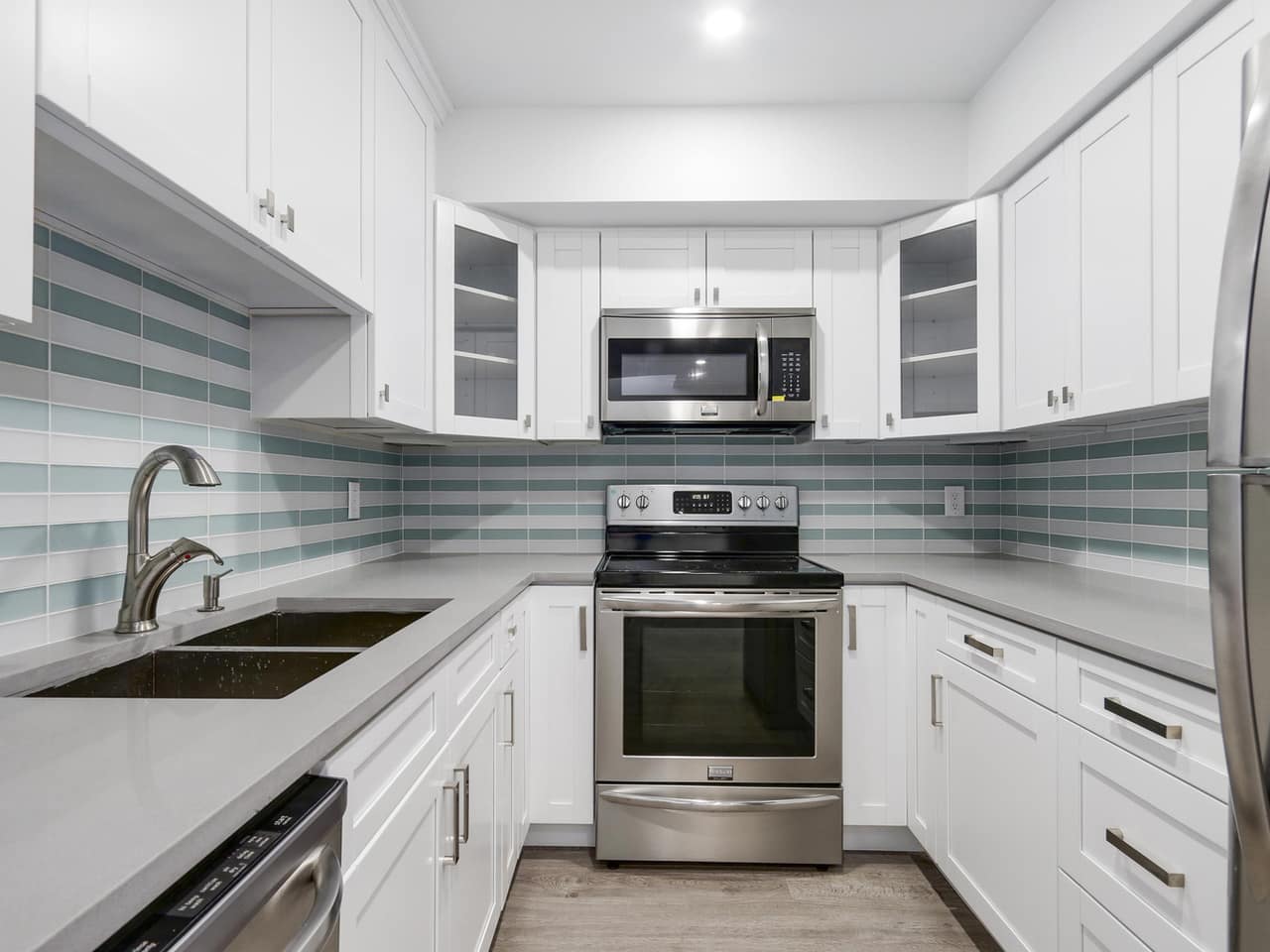 Laminate flooring installed near East 6th and Clark in Vancouver