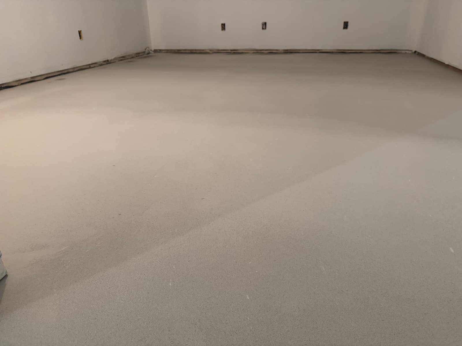 Self-levelling underlayment in a Point Grey home near UBC in Vancouver