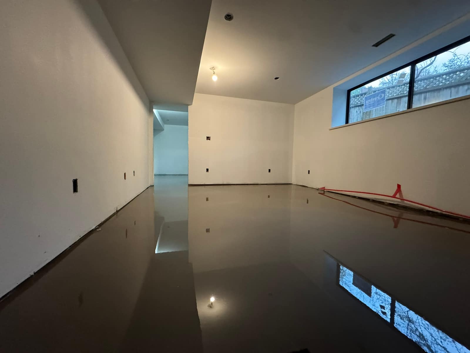 Self-levelling underlayment in a Point Grey home near UBC in Vancouver
