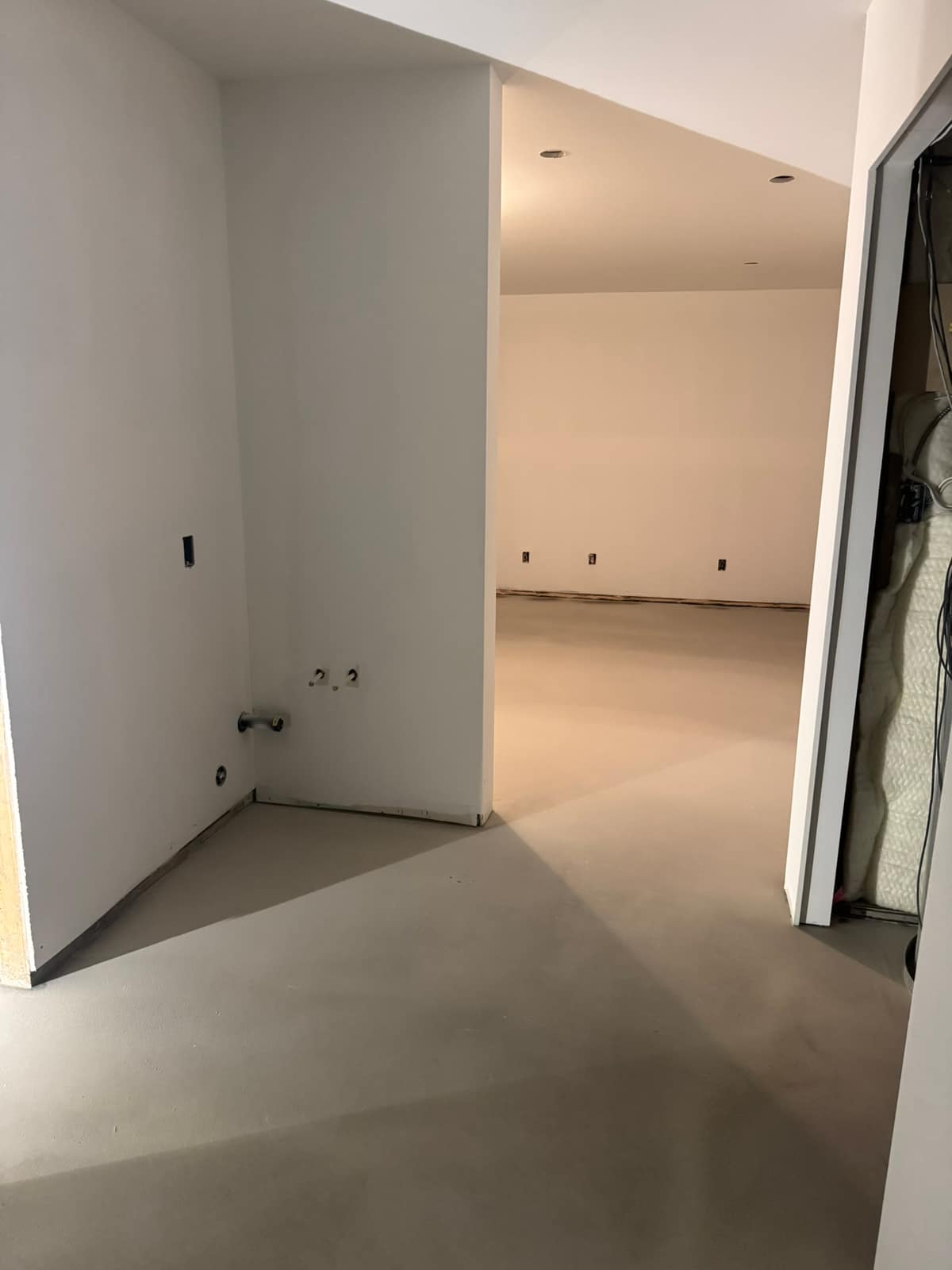Self-levelling underlayment in a Point Grey home near UBC in Vancouver